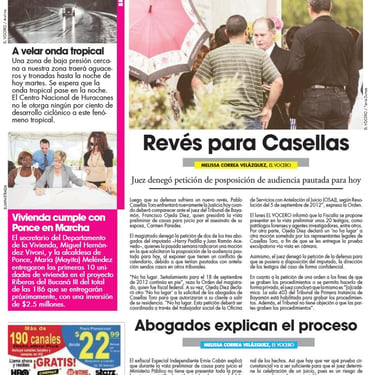 20120918 Vocero - Reves para Casellas