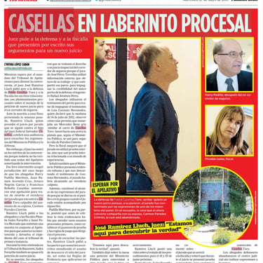 20150527 PH - Casellas en laberinto procesal.jpg