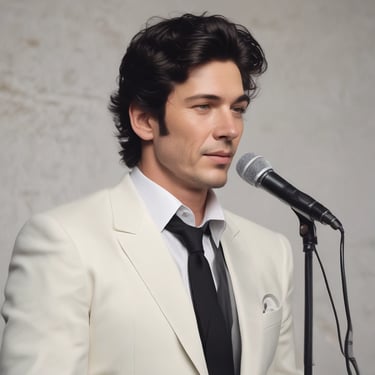 A satisfied customer smiling with their purchase.