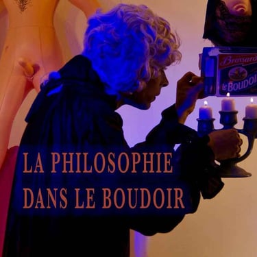 La philosophie dans le boudoir | Les Camps de l'Amor | Visuel David Noir 
