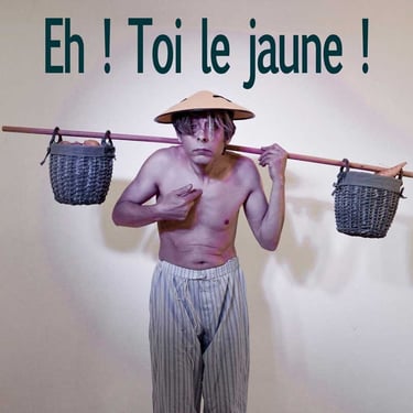 Eh ! Toi le jaune ! | Les Camps de l'Amor | Visuel David Noir 