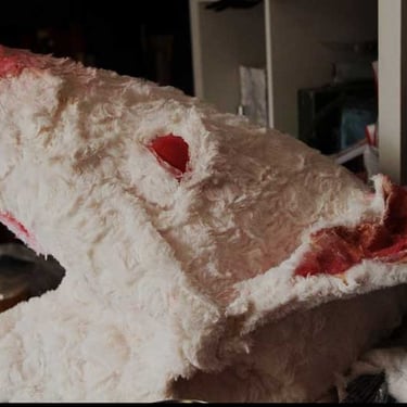 Tête du rat achevée | Souris-moi | Fabrication du costume | David Noir