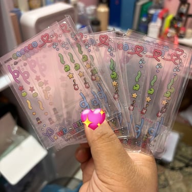 Custom Transparent Photocard Printing