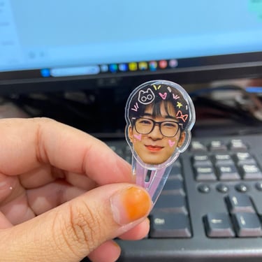 Custom Acrylic Hairclip Printing