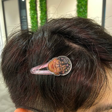 Custom Acrylic Hairclip Printing