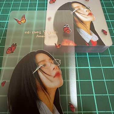 Custom Transparent Photocard Printing