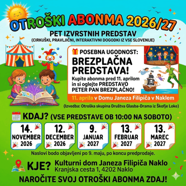 Otroški abonma 2026/27