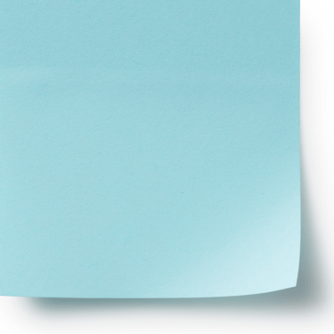 Blue sticky note that reads "Characters"