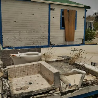 photo de toilette et reste de salle de bain
