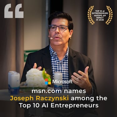 Joseph Raczynski Davos Speaker AI Expert