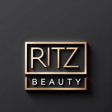 Ritz Beauty Logo Rose Gold 