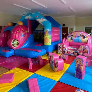 Princess Bouncy Castle Party Package