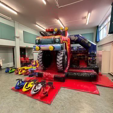 Monster Truck Bouncy Castle