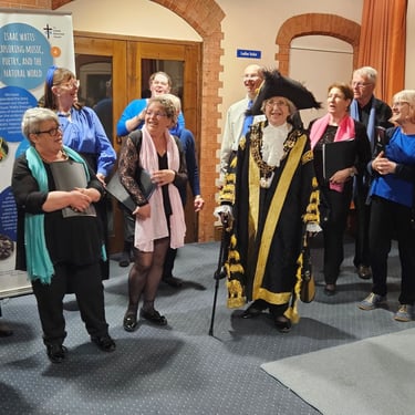 Mayor of Southampton at our concert in 2023