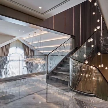 glass banisters