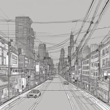 A person wearing a work uniform stands in an industrial workshop. The environment is filled with metal tools and equipment, and there is a faint haze of smoke in the air. High voltage signs and machinery control boxes are visible along the walls.