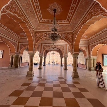Interior of the City Palace, Jaipur