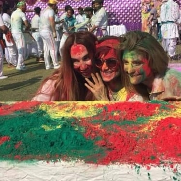 festival of colors; Holi!