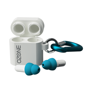 Lite Earplugs with Case - Blue