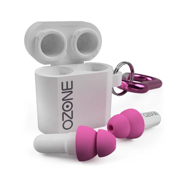 Lite Earplugs with Case - Pink