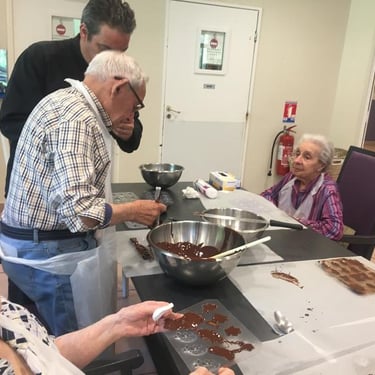 Atelier chocolats de Pâques