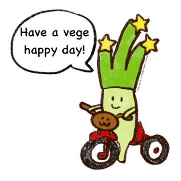 Baby Leek the cute Vegebu not vegetable children book character - The Rabbit's Secret Stories