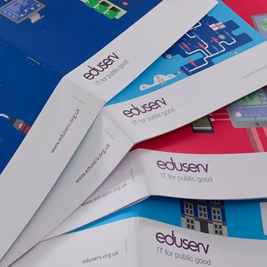eduserv printed brochure collection
