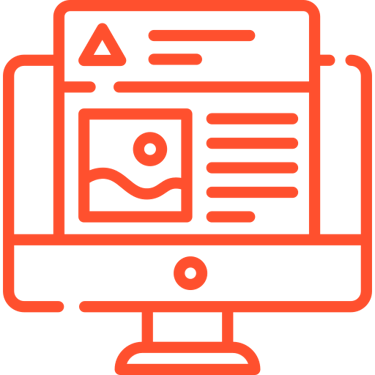 a computer monitor screen displaying a picture of a monitor screen displaying a picture of a