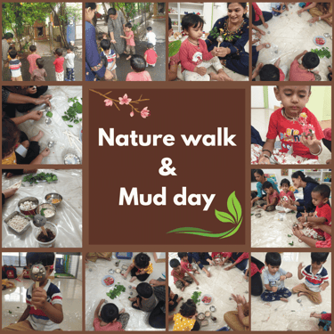 nature walk and mud day bluefish preschool and daycare balewadi