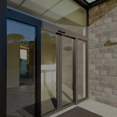 Puerta de cristal automatica