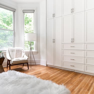 stunning custom white cabinets