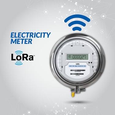 a digital display of a digital electricity meter
