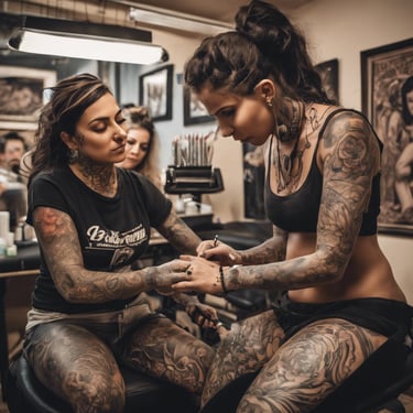 a man holding a woman in a white dress