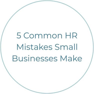 5 Common HR Mistakes