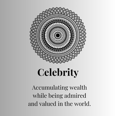 Celebrity Money Archetype