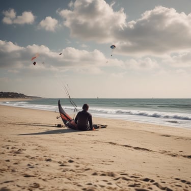 a person using a cell phone while sitting in front of a laptop