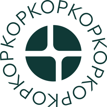 a logo of a climbing club Kopkop