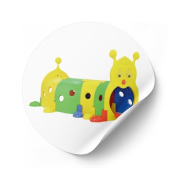 kids multicolor tunnel