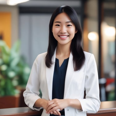 A modern, glass-fronted office building with the Deloitte logo at the top. The structure features an angular and unique architectural design with reflective blue-tinted windows. In the foreground, there is another building labeled ‘Centre,’ which contrasts with its traditional brown brick facade. The city environment is visible with some greenery at the edges.