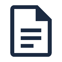 Ícone de documento que indica os laudos emitidos pela VECapital