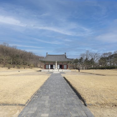 Reconstituion du temple Heungdeoksa, ou été imprimé le Jikji en 1377