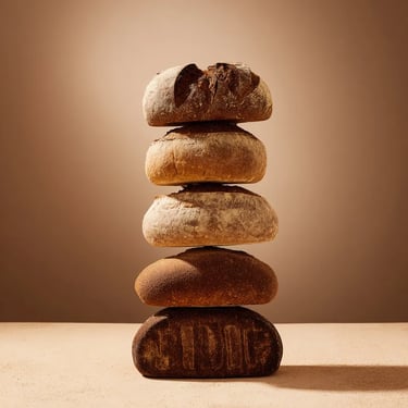 producto-ia.jpgTorre de panecillos apilados sobre fondo neutro, fotografía de producto gastronómica con IA