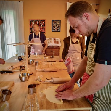 Roll the pasta in Verona