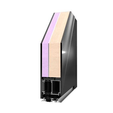 aliuminio profilio durys