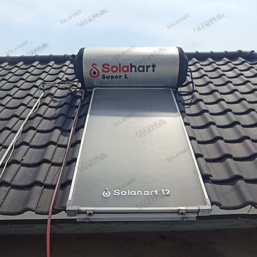 pemasangan solahart direct seies 181 di lippo karawaci tangerang