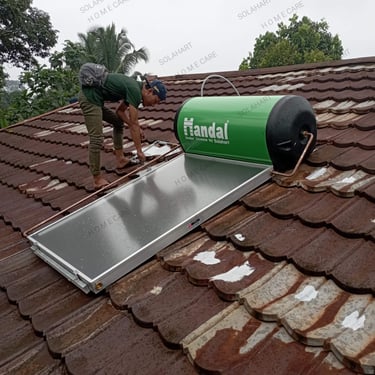 Pemasangan Handal 151 liter di  sentul bogor