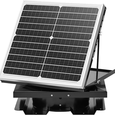Solar-Powered Exhaust Fan for Shipping Containers