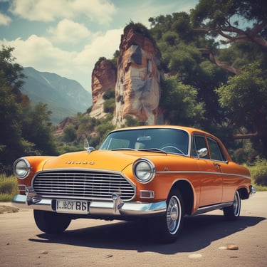 A satisfied customer giving a thumbs up in front of the workshop.