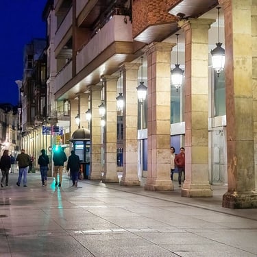Palencia. Calle Mayor