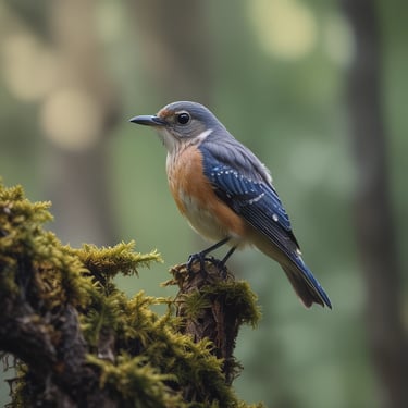 woman wearing black crew-neck shirt